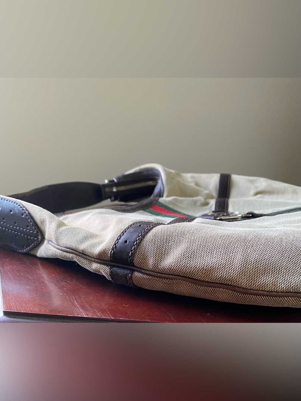 Gucci Britt Web Hobo Bag - Picture 6 of 14